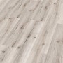 Heller Click-Vinylboden Wittland Oak in Holzoptik, verlegt.