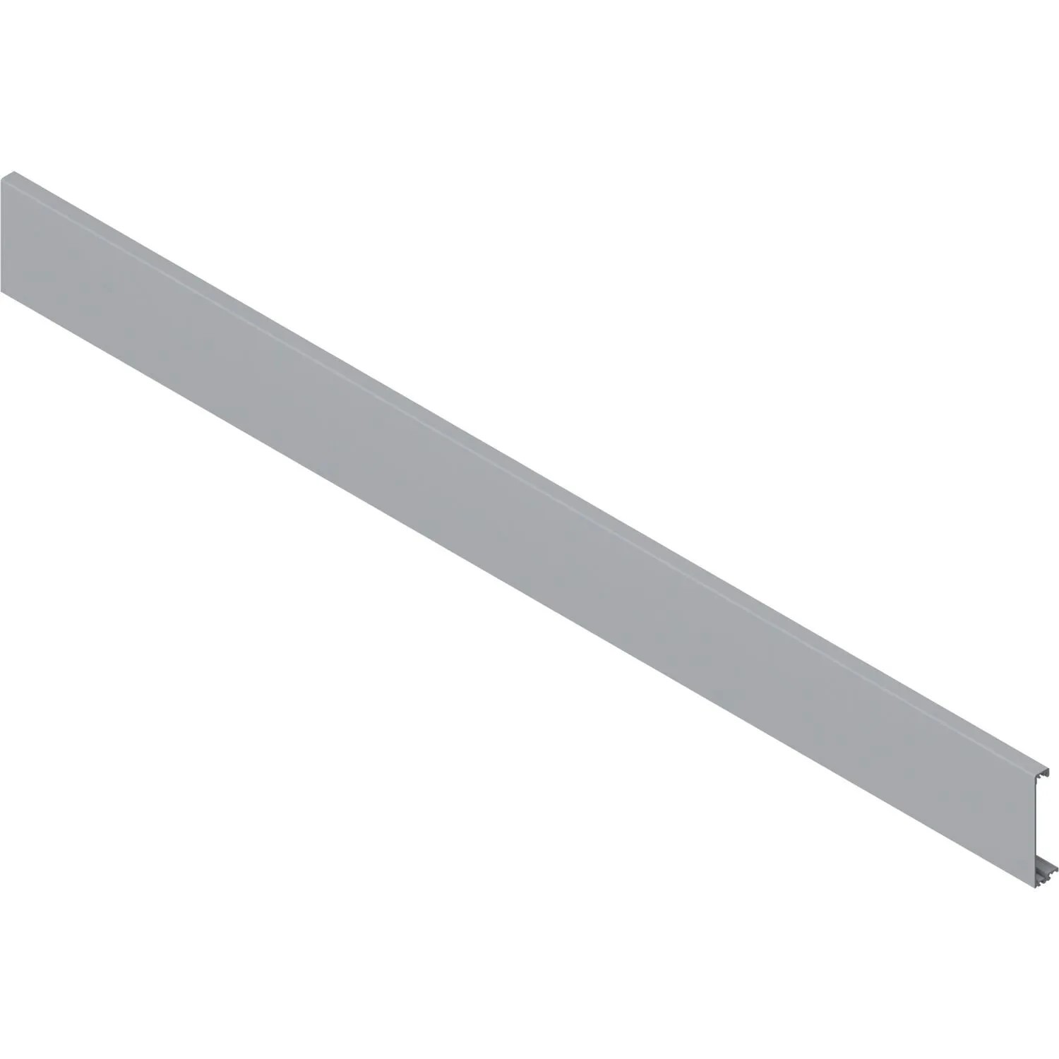 Blum Vorderstück Tandembox antaro ohne Nut Stahl Grau 1.036,3 mm