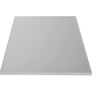 Satinierte Acrylglas Geländerfüllung, 1500x673x8 mm, für Treppen & Geländer.