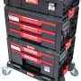 Qbrick Werkzeugwagen PRO Drawer Workshop-Set 2.0 mit Schubladen und Rollen.