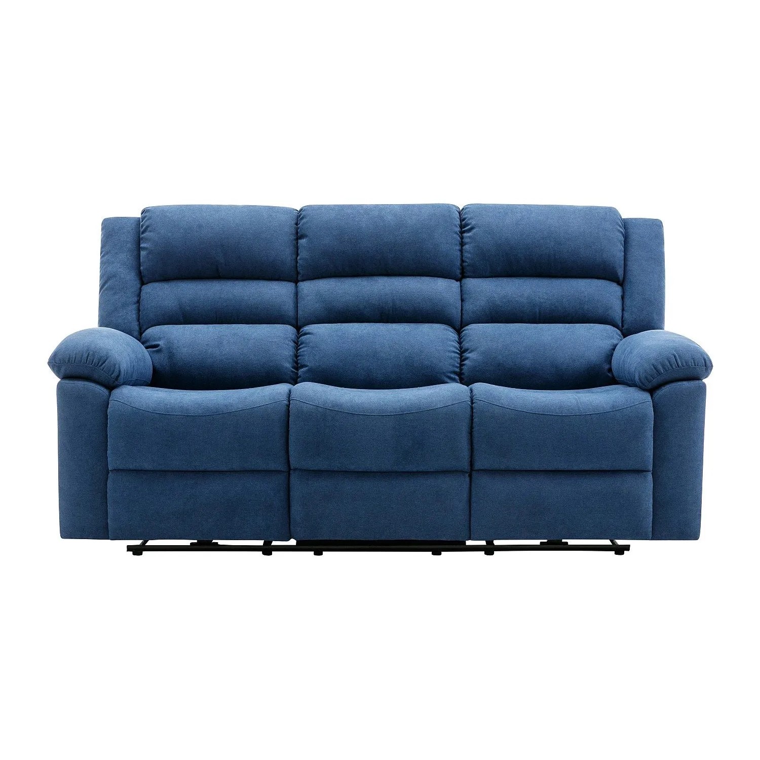 Vente-unique Relaxsofa Burolo Blau 199 cm