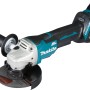 Makita Akku-Winkelschleifer DGA515RTJ 18V mit Akku und Seitengriff.