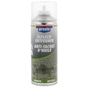 Presto Öl-Fleck-Entferner-Spray 400ml zur Lackreparatur und Karosseriereparatur.
