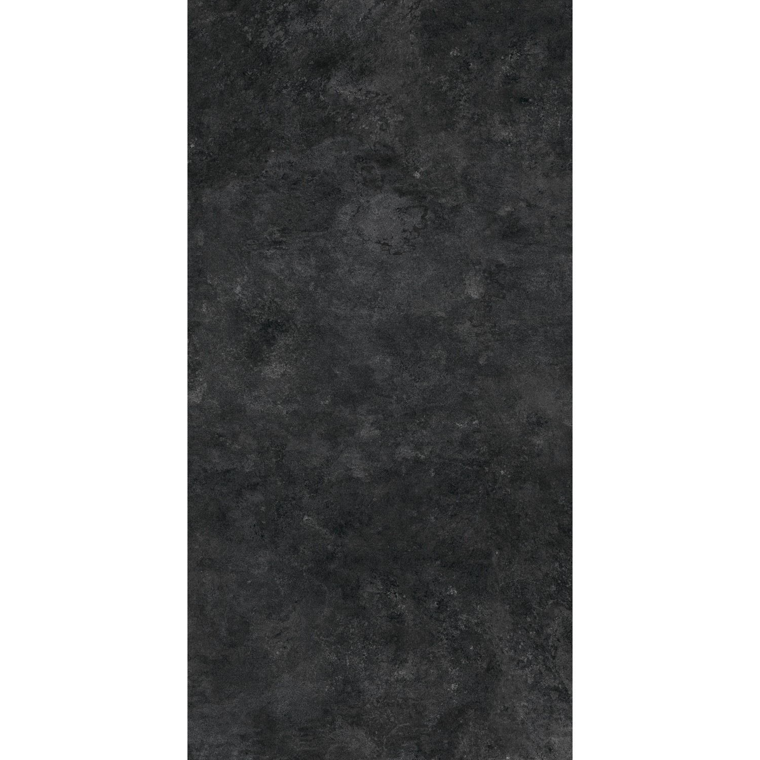 Feinsteinzeug Bodenfliese, anthrazit, matt glasiert, 60x120 cm. Robuste Fliese für Innen- und Außenbereich.