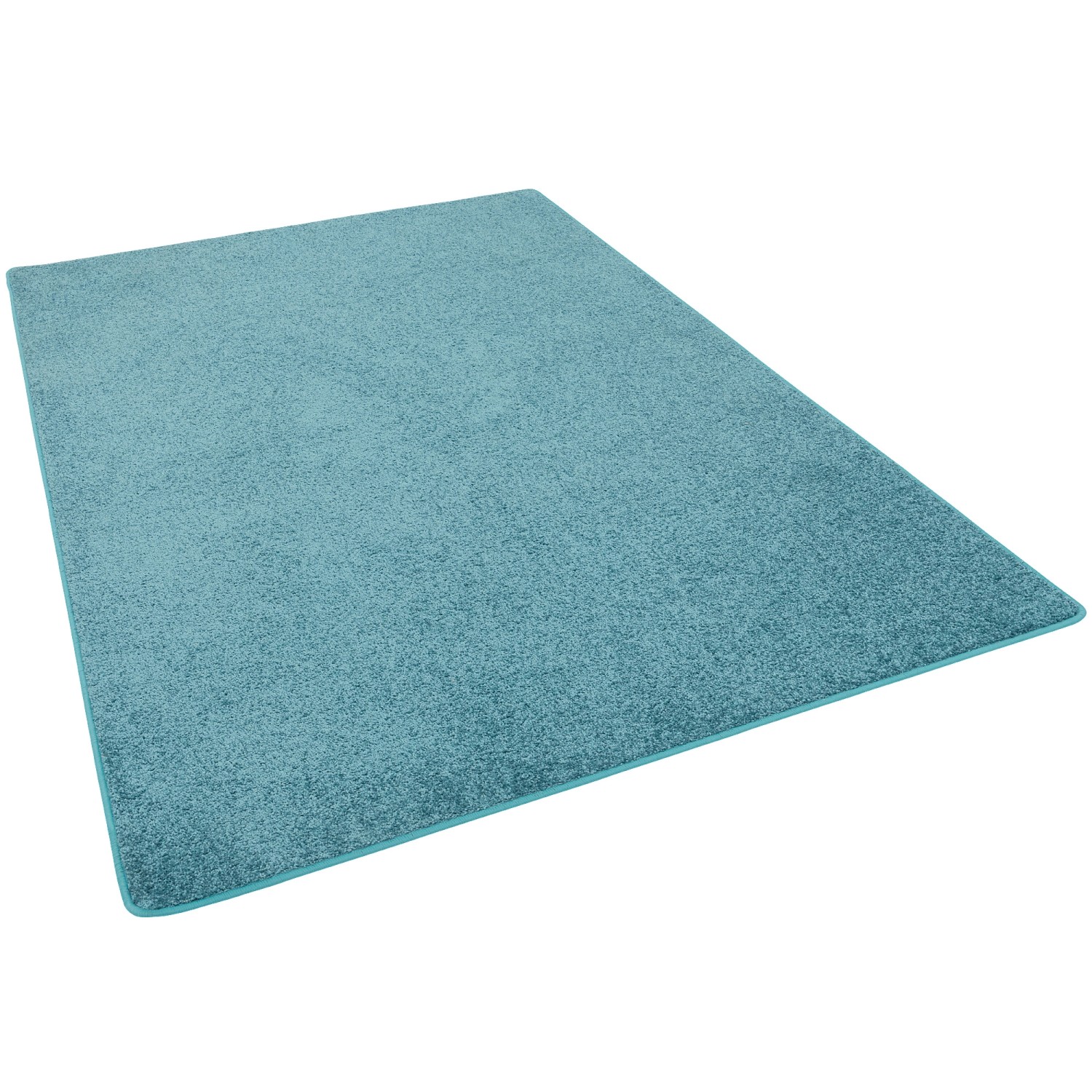 Snapstyle Hochflor Langflor Teppich Cottage Petrol 80x320cm günstig online kaufen