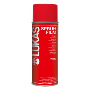LUKAS Sprühfilm Fixativ 400ml Dose, rot, für Künstlerbedarf.