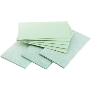 LUX Schleifstreifen-Set mit verschiedenen Körnungen für Holzbearbeitung.