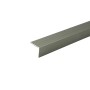 Döllken Treppenwinkelprofil aus Edelstahl, 900 mm lang, zum Schutz von Laminat & Parkett.