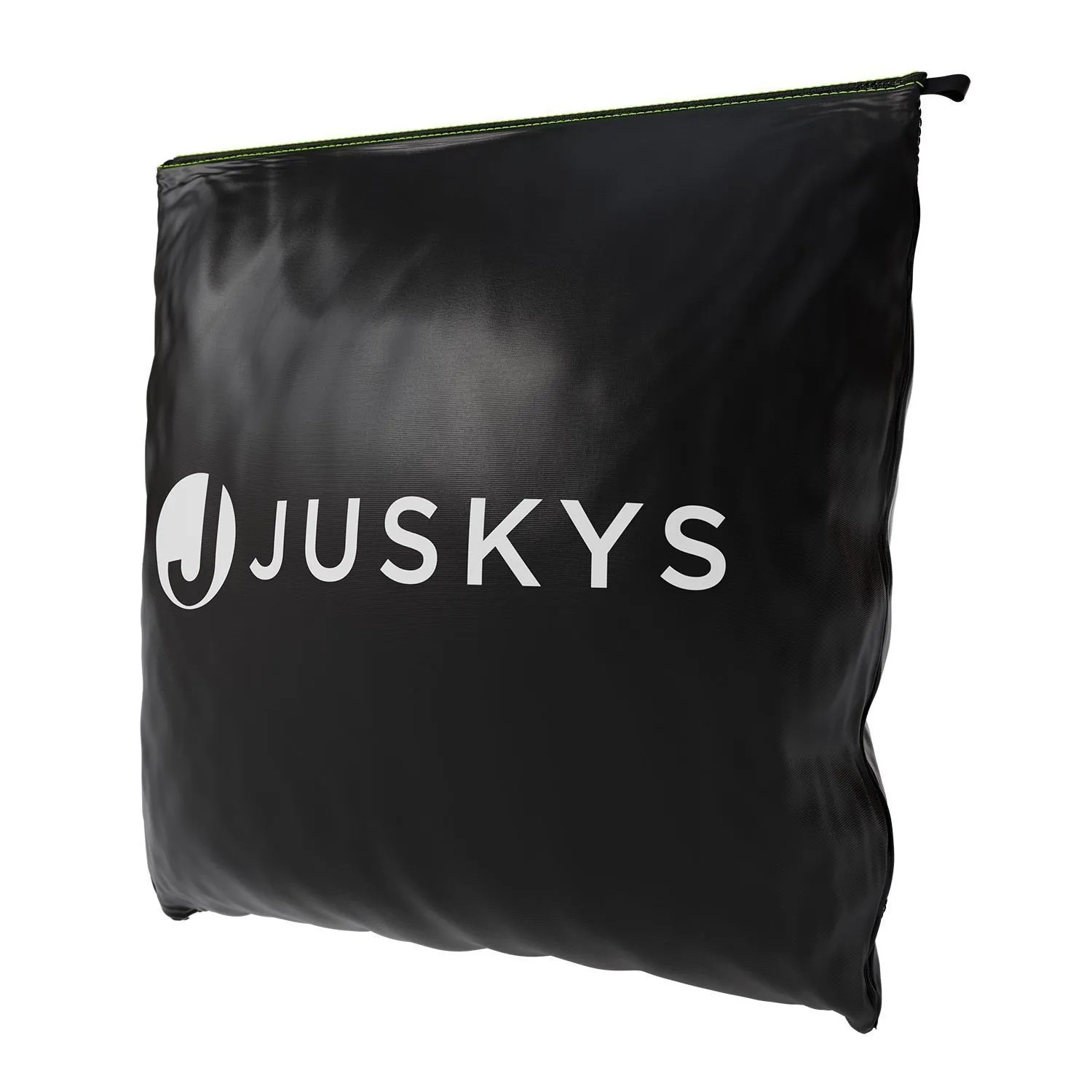 Juskys Abdeckung CoverSafe Pro, 170x95x75cm, für Gartenmöbel. Schwarze Schutzhülle mit Logo.