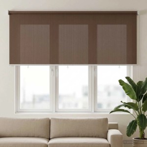 vidaXL Außenrollo 90% UV-Block Taupe 160 x 140 cm HDPE 42036147