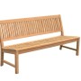 Lex Premium Teak Gartenbank Kingsbury Teakbank Parkbank Teakbank 180cm