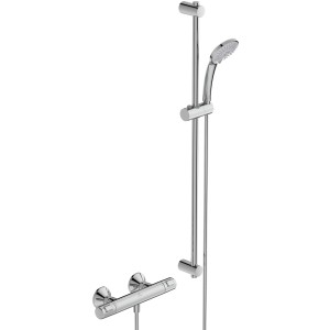 Ideal Standard Brausekombination Ceratherm T25 mit Brausestange, Chrom.