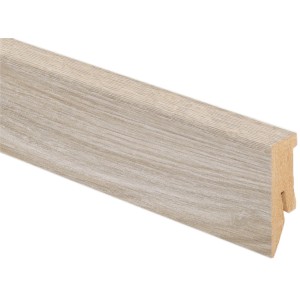 Sockelleiste Eiche Farco Trend, 50x18x2600 mm, MDF, helle Holzoptik.