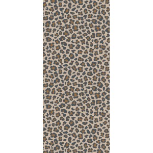 Teppichläufer Smuq Safari, 67x150 cm, mit trendigem Leopardenmuster für Innen- und Außenbereiche.