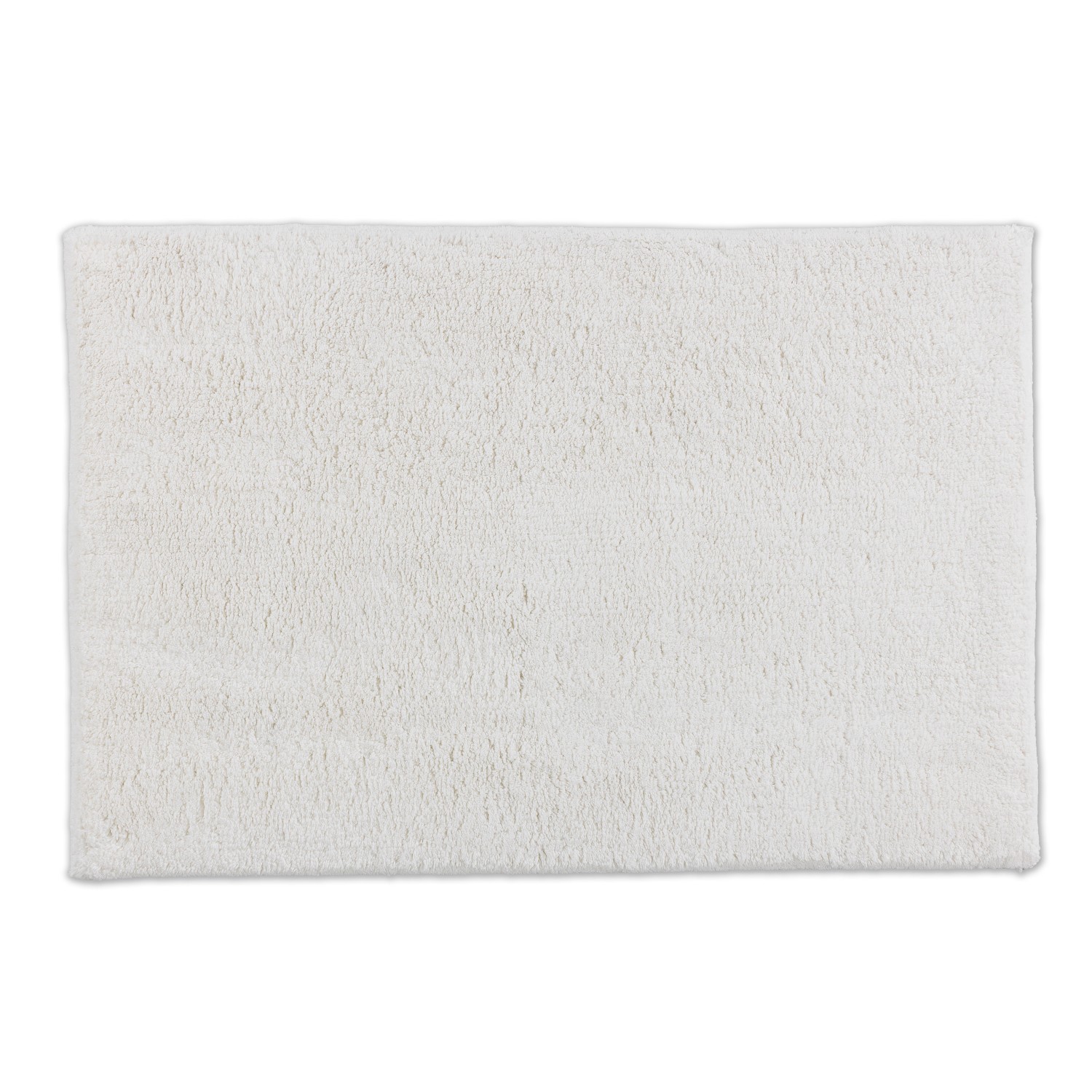 Schöner Wohnen Badteppich Bahamas, 67x110 cm, Uni Creme. Flauschiger Badvorleger für ein gemütliches Badezimmer.
