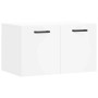 vidaXL Wandschrank Weiß 60x36,5x35 cm Holzwerkstoff 830020