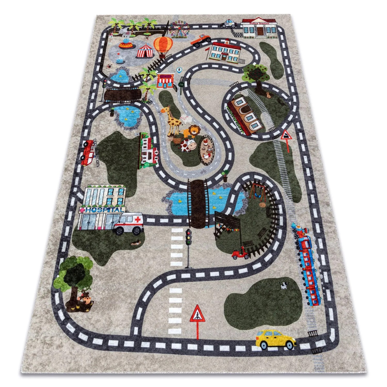 RugsX Teppich Junior VG18042 Beige 80cm 150cm
