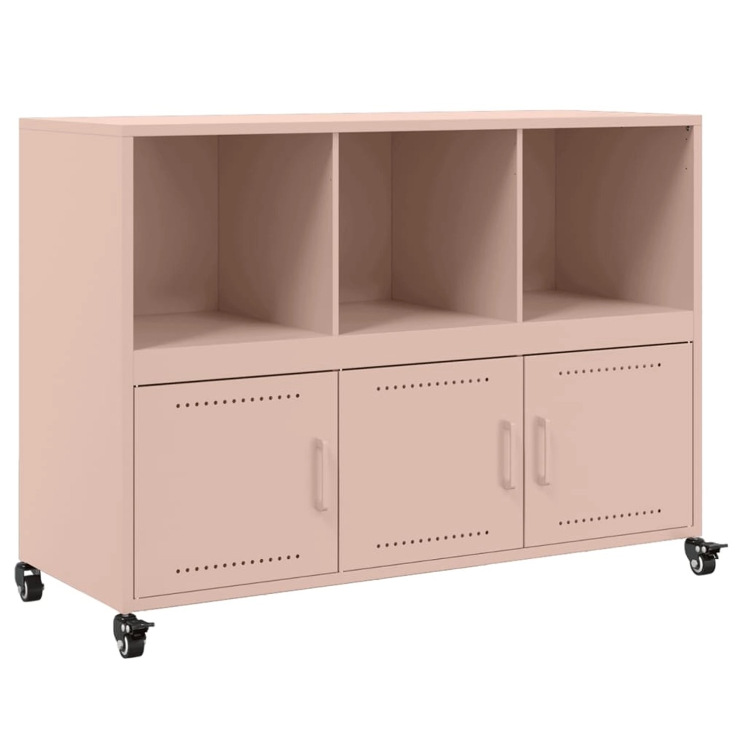 vidaXL Sideboard Rosa 100,5x39x72 cm Stahl 846735 günstig online kaufen