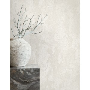 Marburg Vliestapete mit leichtem Betonmuster und Glanzeffekt in Pearl.