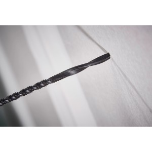 Wolfcraft Bohrsäge für Plattenmaterial, Detailaufnahme der Sägeblattspitze.