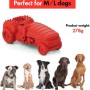 Roter Petsation Truck als Kauspielzeug für Hunde, robust und langlebig.