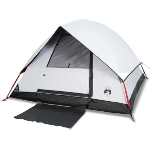 Furnicato Campingzelt Kuppelzelt Weiß 215 X 150 X 127 Cm