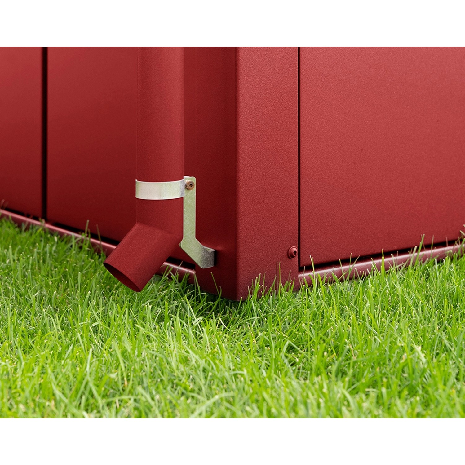 EcoStar Regenfallrohr Purpurrot