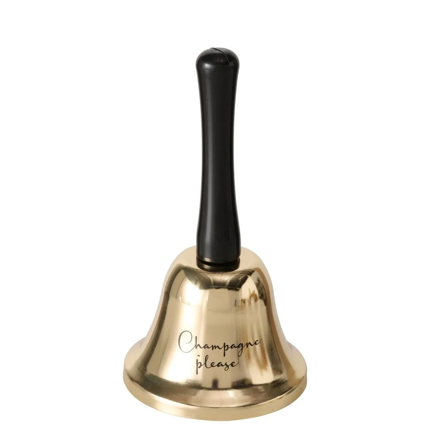 Boltze Türglocke Champagner Höhe 13,5 cm Gold-Schwarz