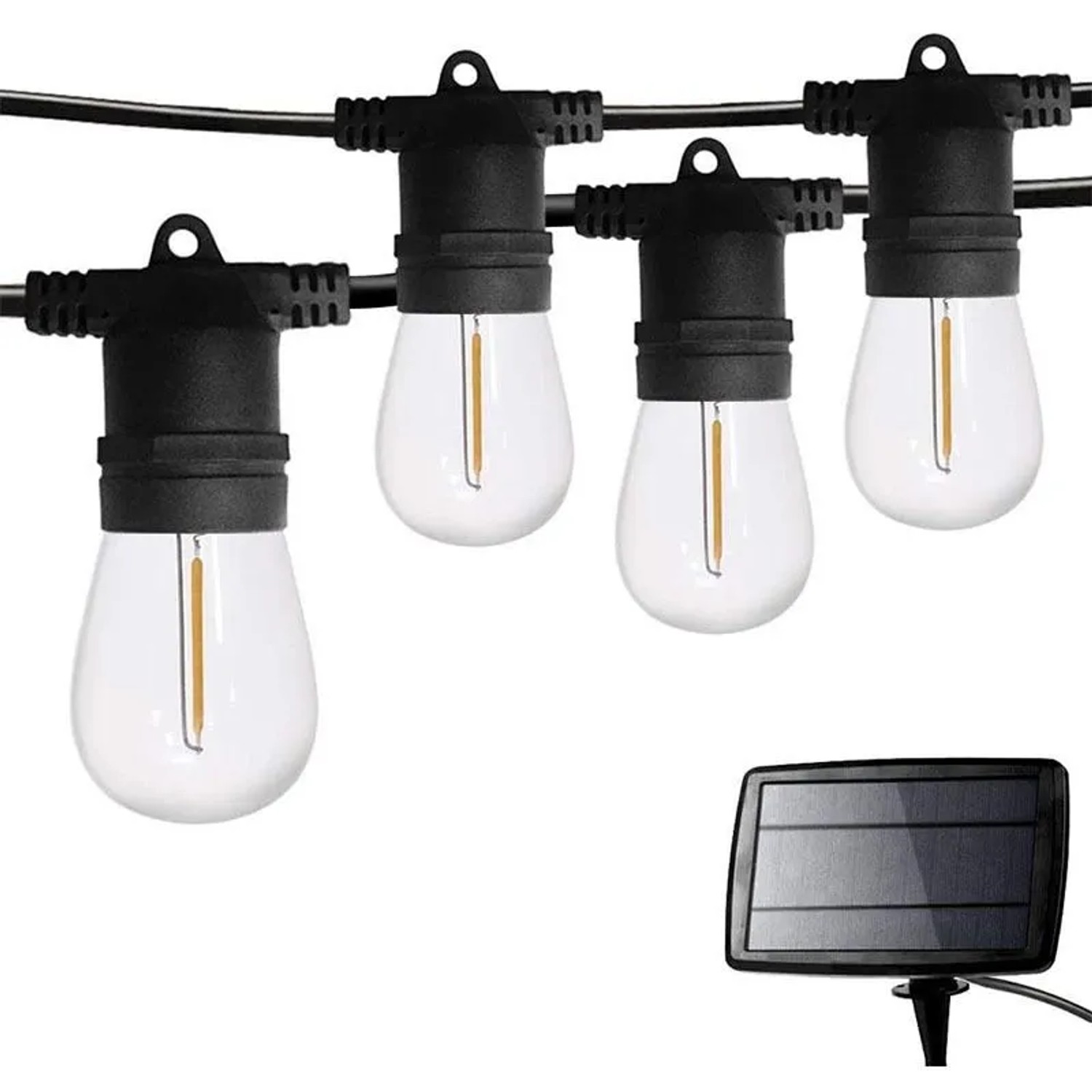 LY Sweden Premium Solar Lichterkette 10 m mit 20 Lampen