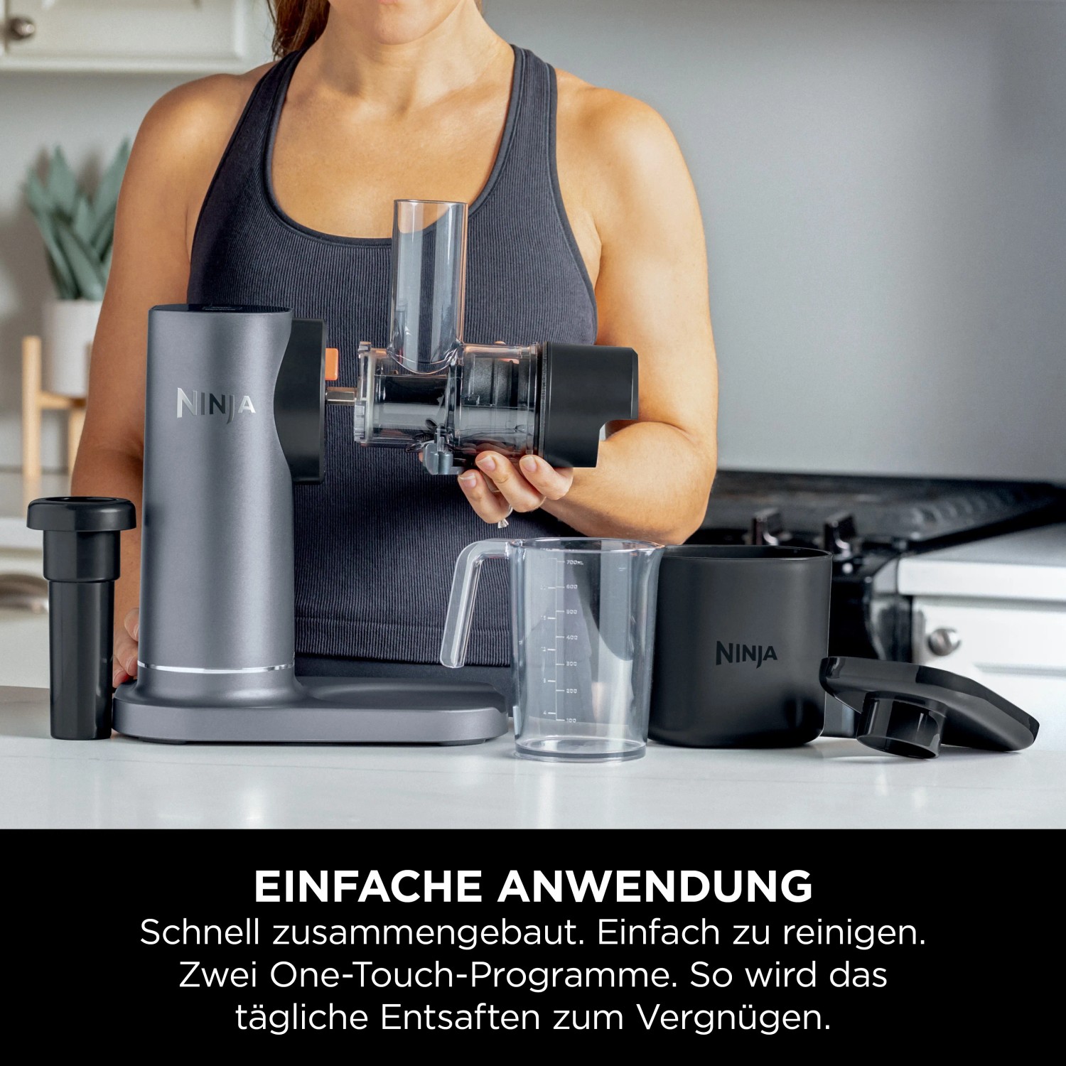 Ninja Slow Juicer JC151EU mit Anti-Verstopfungsfilter kaufen bei OBI
