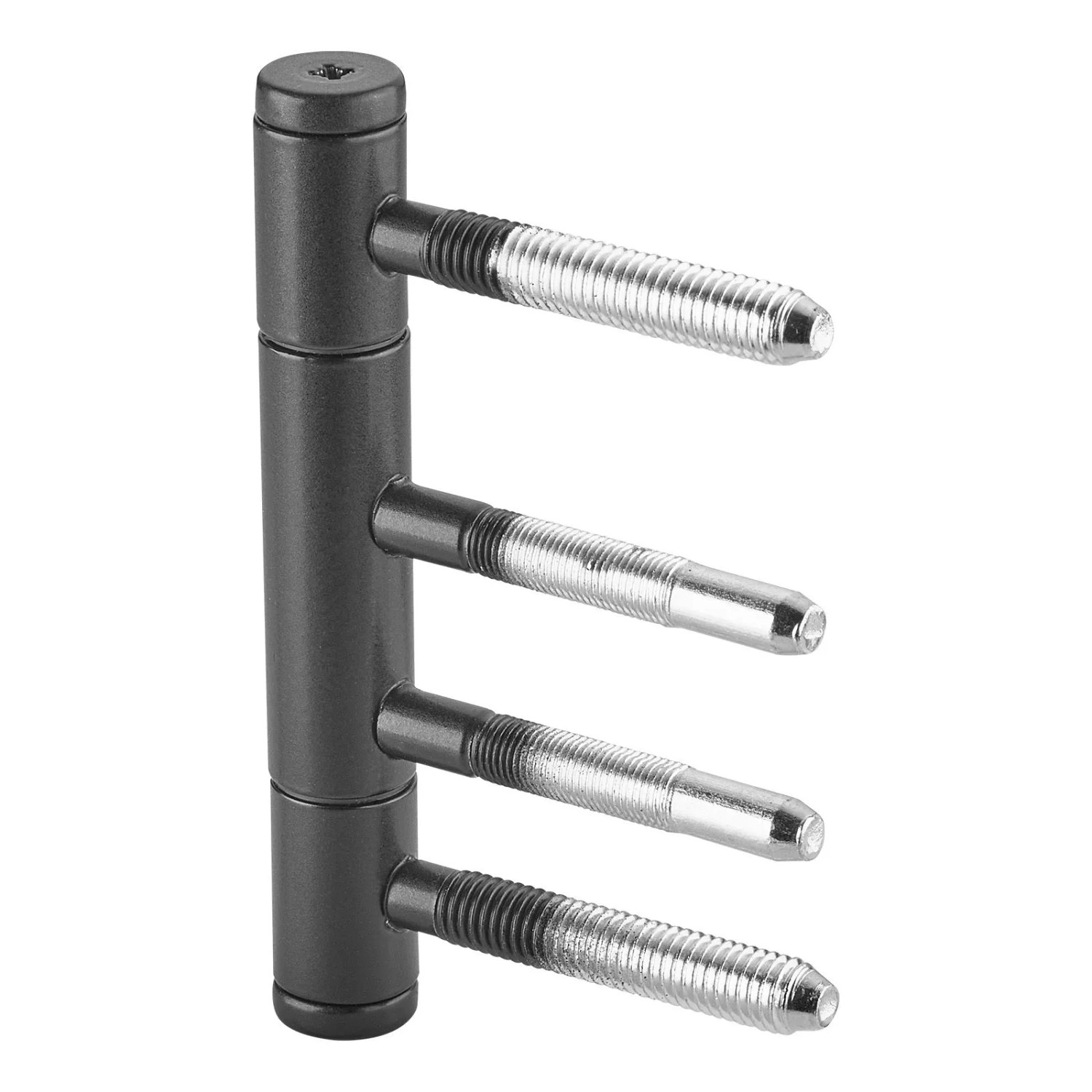 SOTECH 1 Stück Türband OLAV Ø15 mm 3 Teilig Stahl Schwarz Pulverbeschichtet Bis Zu 60 kg Tragkraft