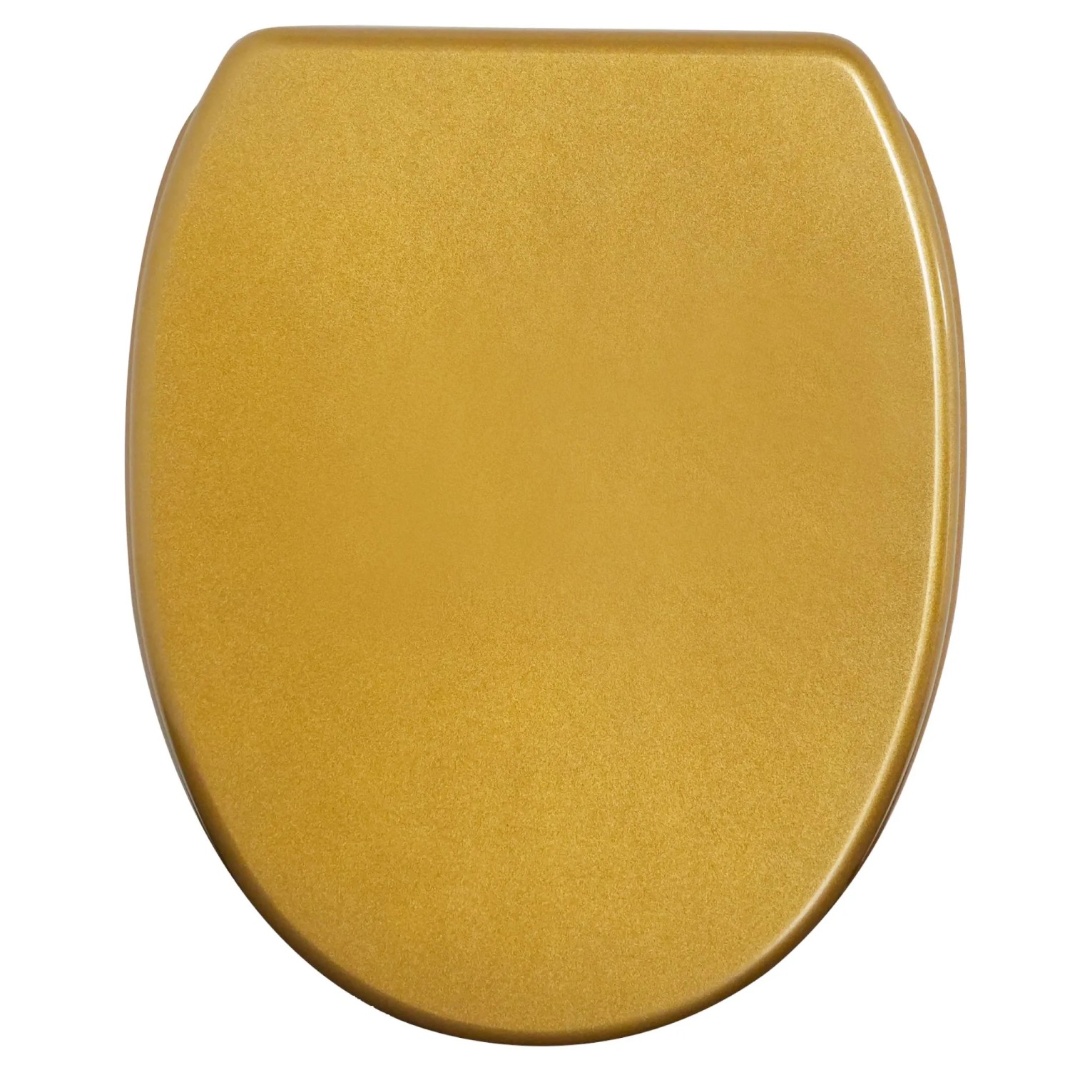 SANILO WC Sitz mit Absenkautomatik Top Fix Glitzer Gold