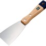 LUX Malerspachtel, 60 mm breit, mit Holzgriff und Metallblatt.