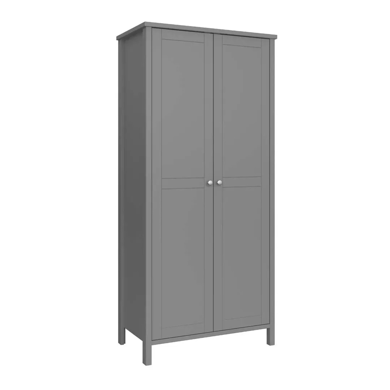 ebuy24 Tromsø Kleiderschrank 6 Türen Grau kaufen bei OBI