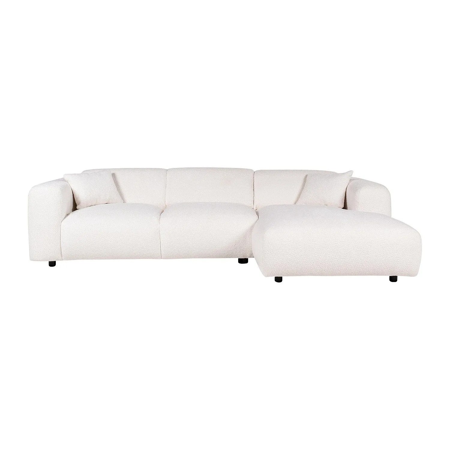 Vente-unique Sofa Ohne Schlafmöglichkeit Pogni Weiß 280 cm