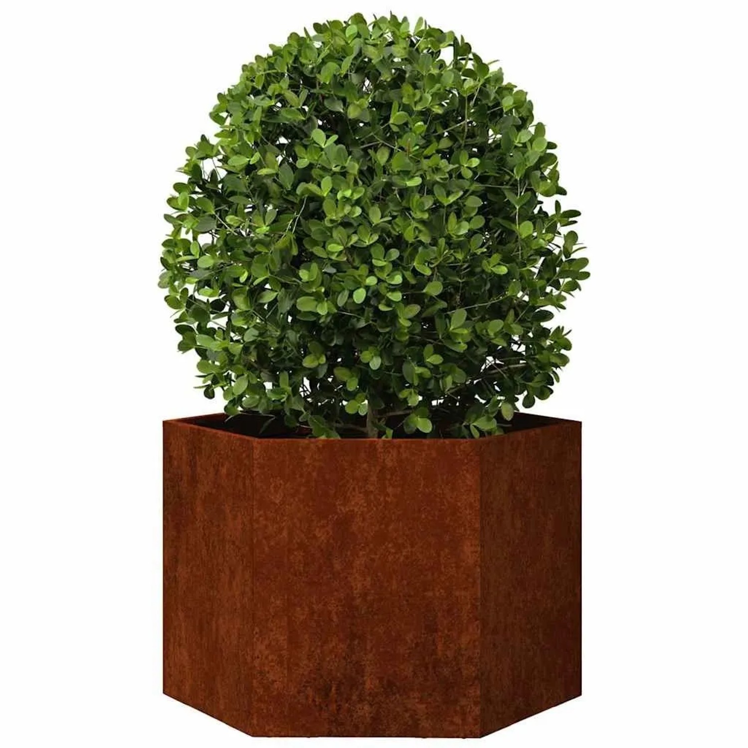 vidaXL Pflanzkübel Rostig 60x60x45 cm Cortenstahl 823675_3