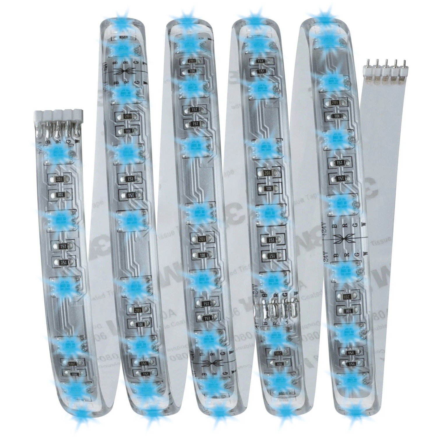 Paulmann MaxLED RGBW Basisset, 1,5m LED-Streifen mit blauen LEDs.