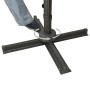 vidaXL Ampelschirm mit Doppeldach Anthrazit 400 x 300 cm 312373_8
