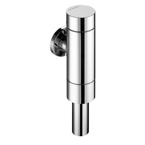 Schell WC-Druckspüler Schellomat Basic DN20 Chrom, robuste Ganzmetallausführung.
