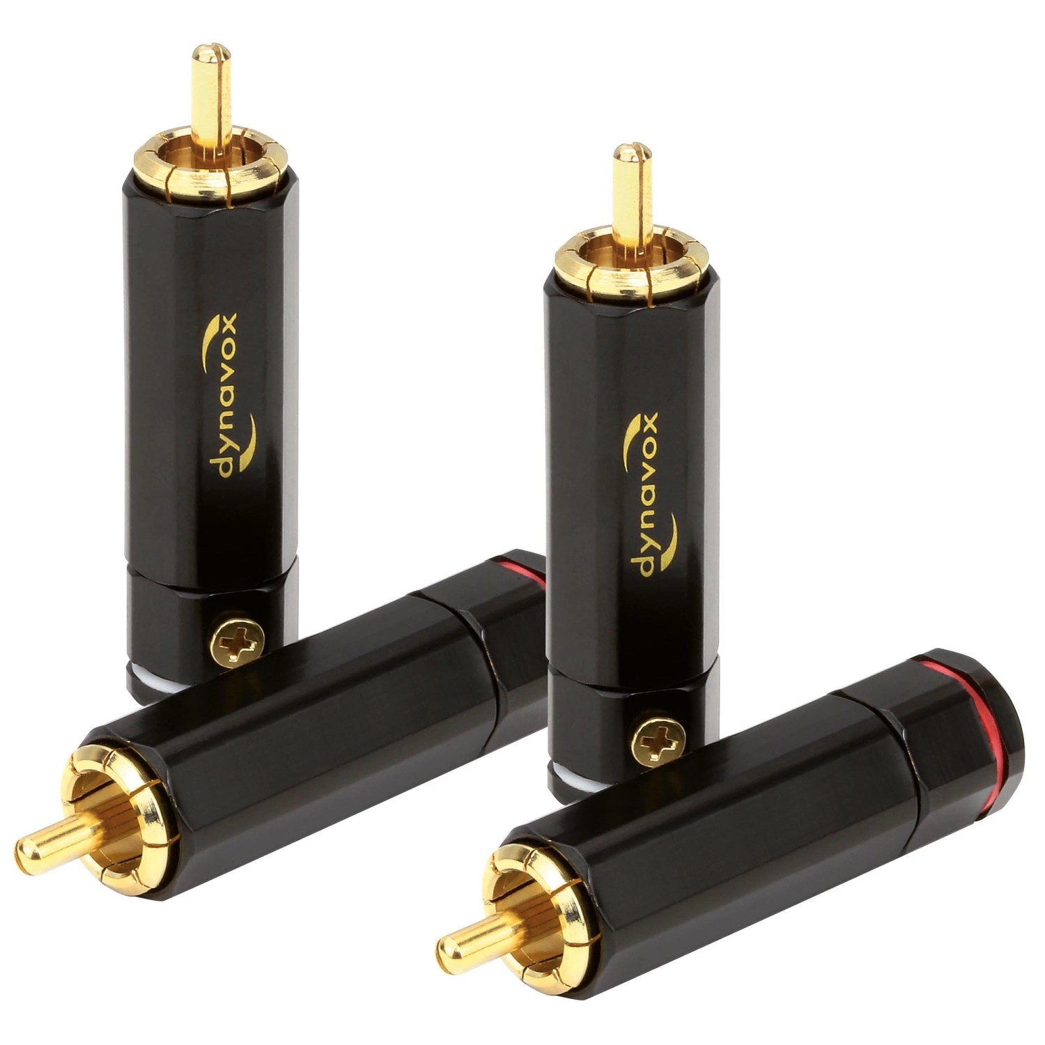Dynavox Cinchstecker High-End 4 Stück