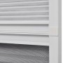 vidaXL Insektenschutz-Plissee für Fenster Jalousie Aluminium 80x120 cm 142617_6