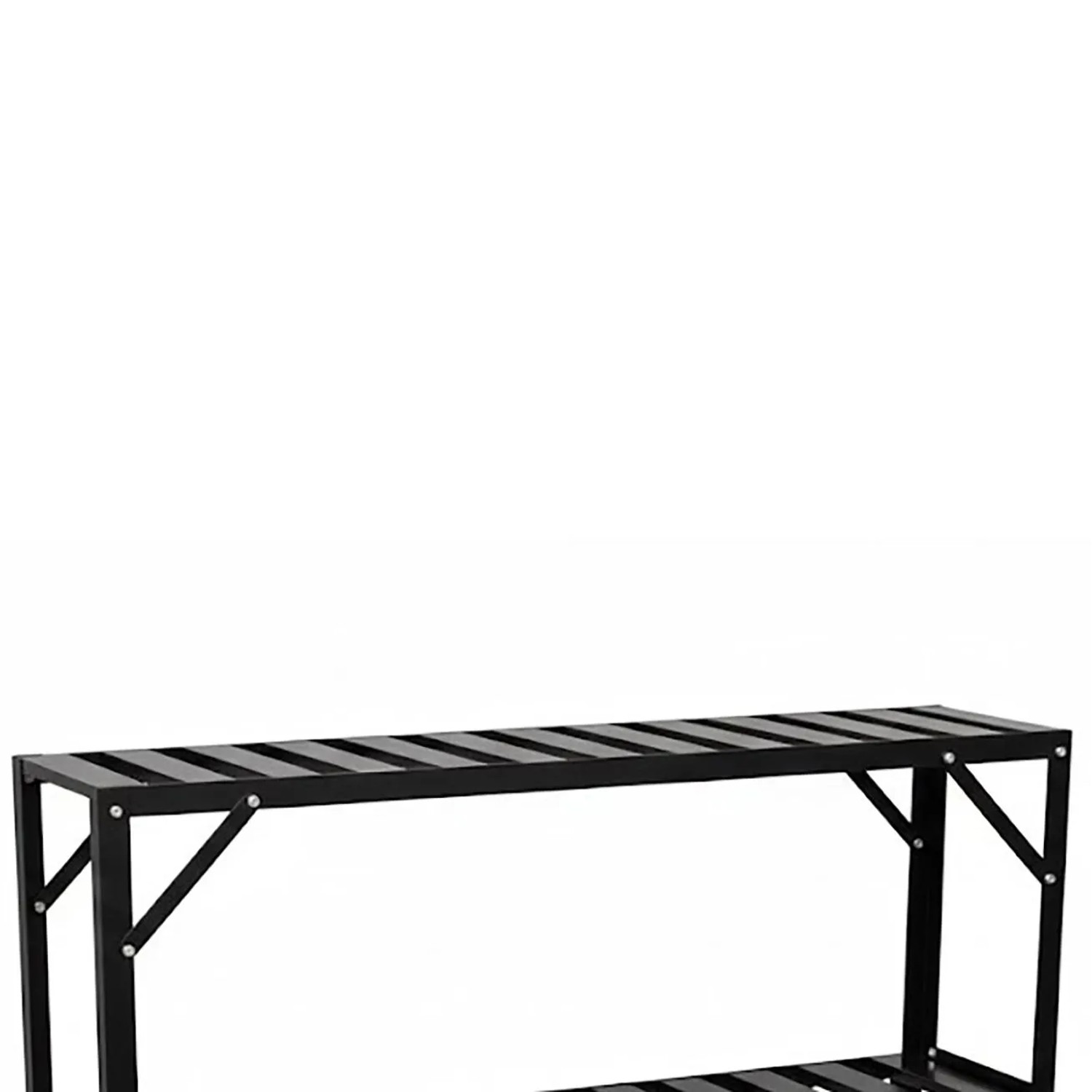 Halls Top Regal für Standalone-Tisch 121 cm x 26 cm Schwarz