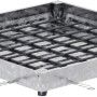 ACO Schachtabdeckung FI 2.0 Flex A15, 700x700 mm, Stahl verzinkt. Quadratische Abdeckung für Drainage und Grundmauerschutz.