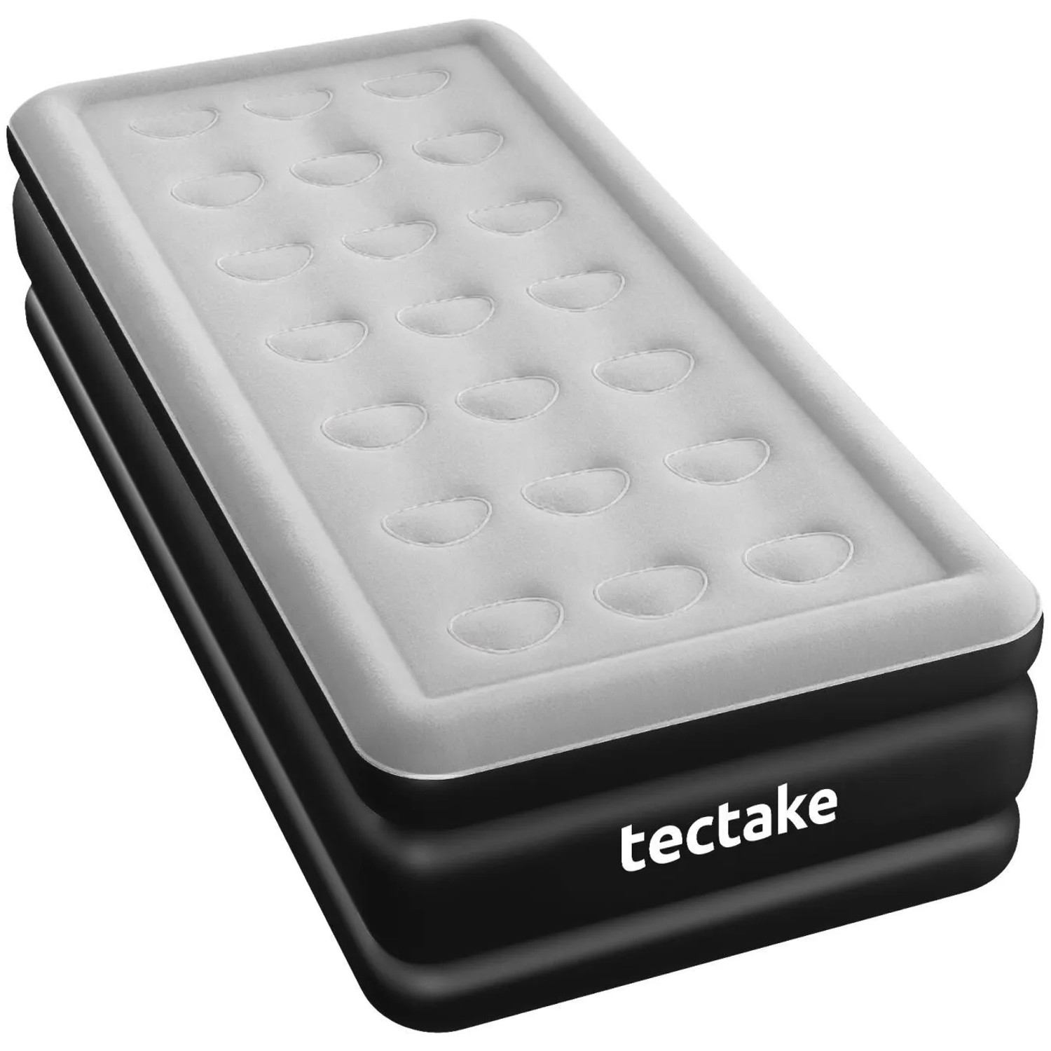 Tectake Aufblasbare Matratze Airdreams Für 1 Oder 2 Personen Mit Eingebauter Elektrischer Pumpe  Selbstaufblasend In 2 Minuten 200 x 101 x 44 cm 200 x