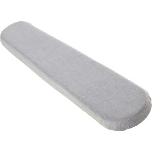 Leifheit Ärmelbrettbezug Mini, hellgrauer Bezug für Bügelbrett Ärmel
