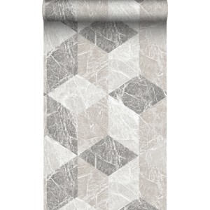 Origin Wallcoverings Tapete 3D Marmor Motiv Beige und Taupe 53 cm x 10.05 m Origin Luxury Wallcoverings Tapete 3D Marmor Motiv Beige Und Taupe 53 Cm X 1005 Cm 347317
