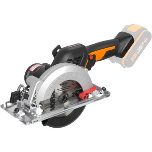 Worx Akku-Handkreissäge WX531.9 PowerShare 20 V Solo, Akku optional.