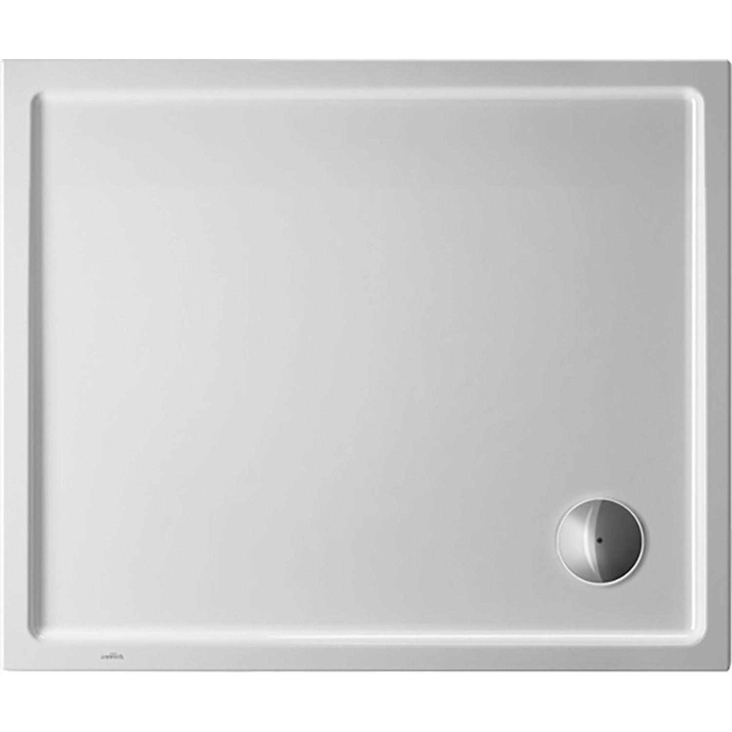 Duravit Duschwanne Starck Slimline 90 cm x 75 cm x 4,5 cm Antislip Weiß günstig online kaufen