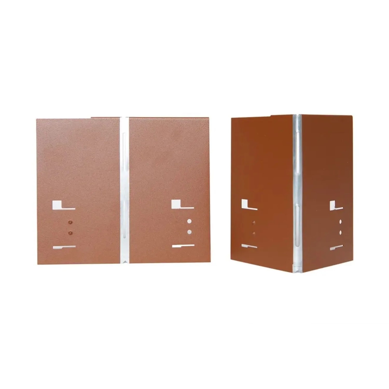 Green-Split Alu/Zink-Ecke für Rasenkanten Metall 13,5 cm Braun Green-Split Alu/Zink Ecke für Rasenkanten Metall 13,5 cm ...