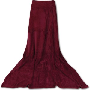 Kastanienbraune Mikrofaser Decke (220x240 cm) von Bestgoodies. Kuschelig weich für Sofa oder Bett.